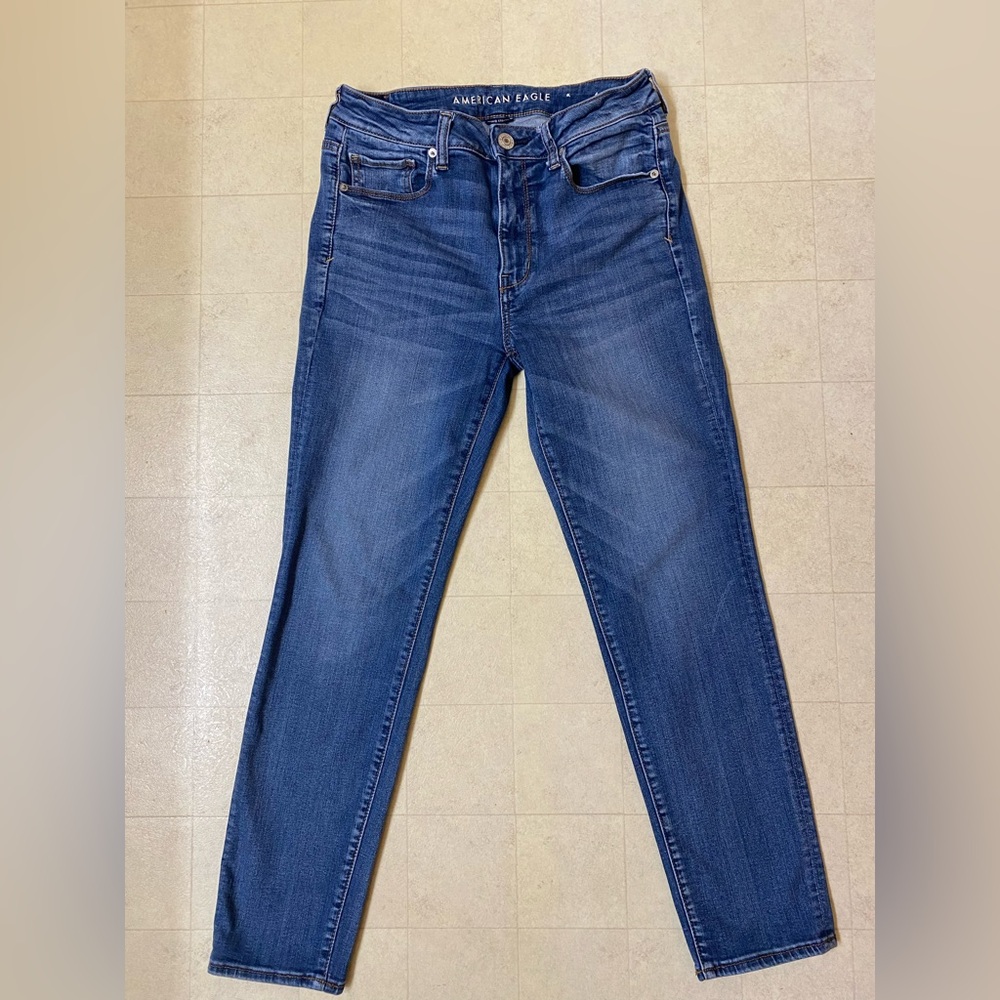 American Eagle Hi-Rise Super Stretch Skinny Jeans